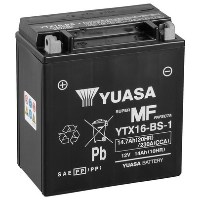 Baterie Moto Yuasa 12V 14Ah 230A YTX16-BS-1